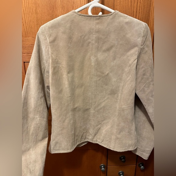 Y2K suede zip up jacket - Picture 4 of 8